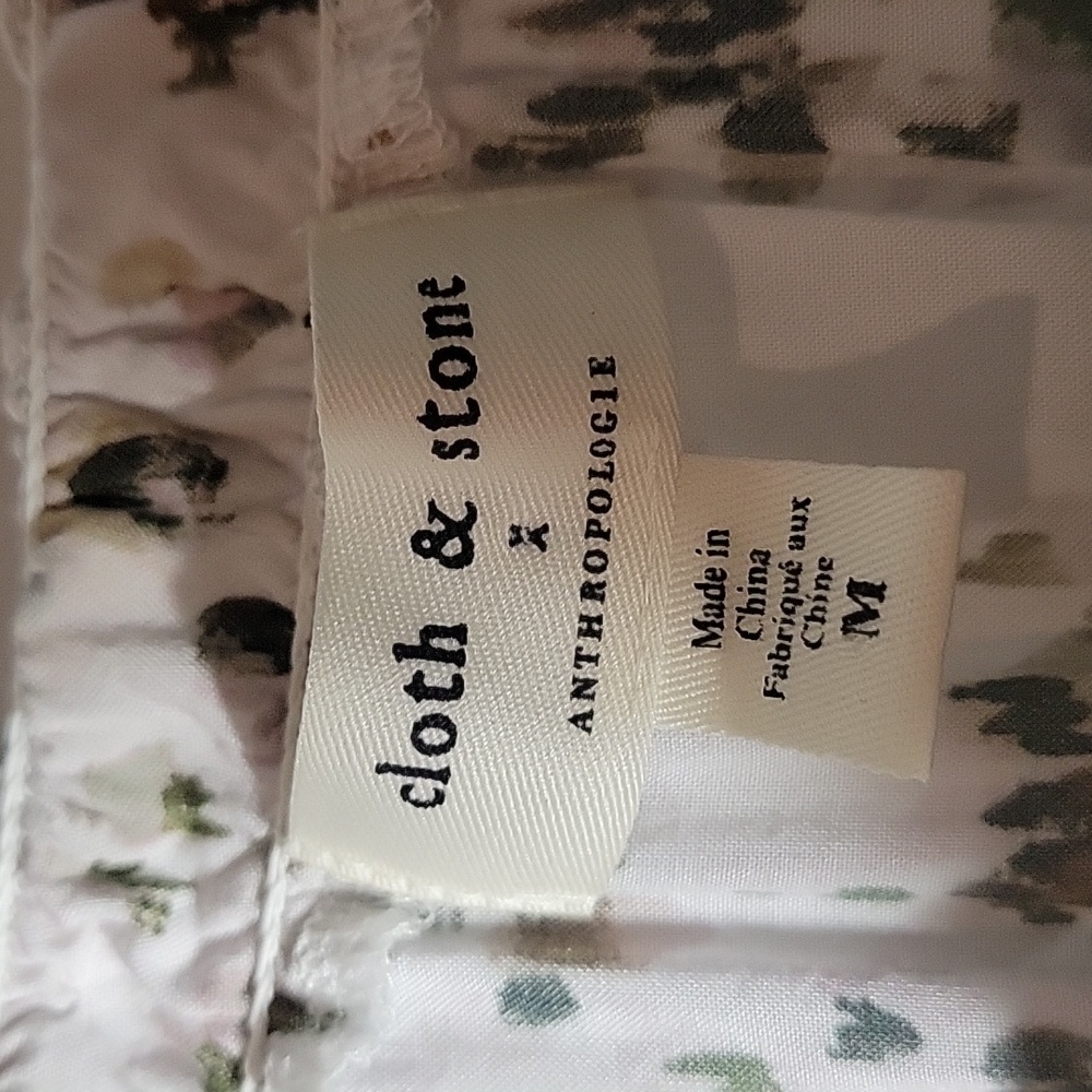 Cloth & Stone By Anthropologie Top SZ M - Picture 3 of 6